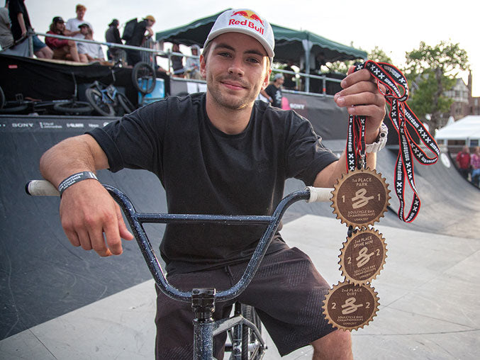 Spot our engraved awards at the 2019 Soulcycle BMX Championships!