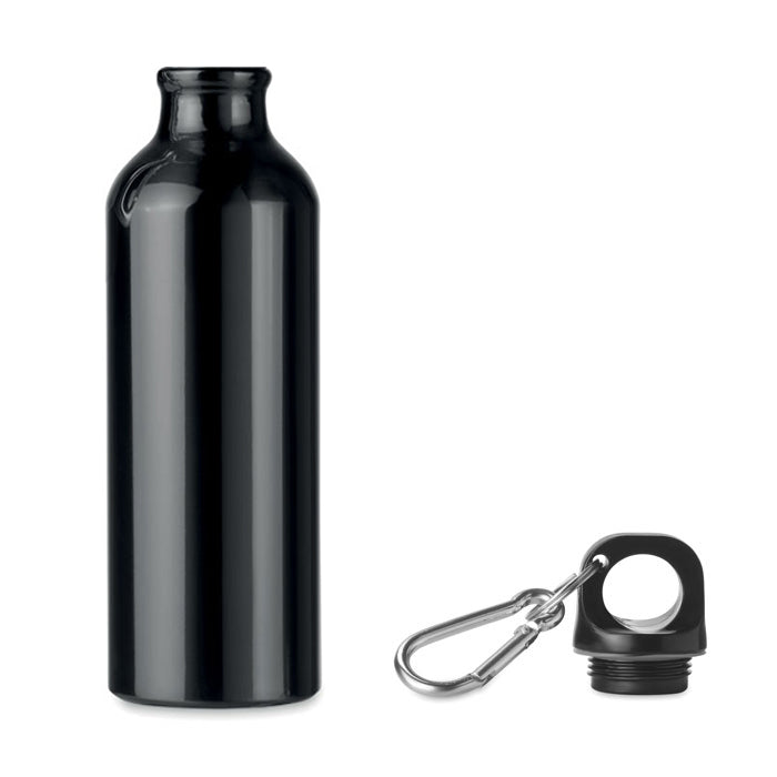 Aluminium drinking bottle 750 ml black