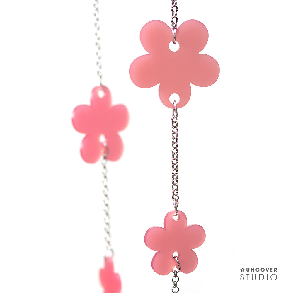 Flowers mobile pink
